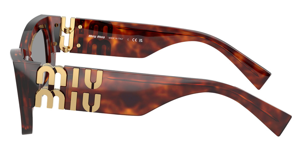 Miu Miu® MU 09WS Sunglasses MU 09WS 21C40O 53 - Havana Mogano