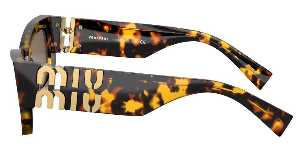 Miu Miu® MU 09WS Sunglasses MU 09WS VAU06B 53 - Honey Havana