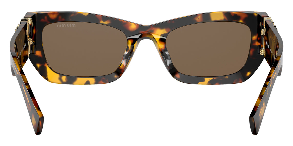 Miu Miu® MU 09WS Sunglasses MU 09WS VAU06B 53 - Honey Havana