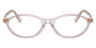 Miu Miu® MU 09XV Eyeglasses MU 09XV 12W1O1 53 - Transparent Mauve