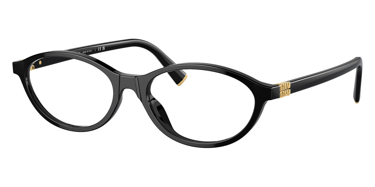 Miu Miu® MU 09XV Eyeglasses MU 09XV 16K1O1 53 - Black