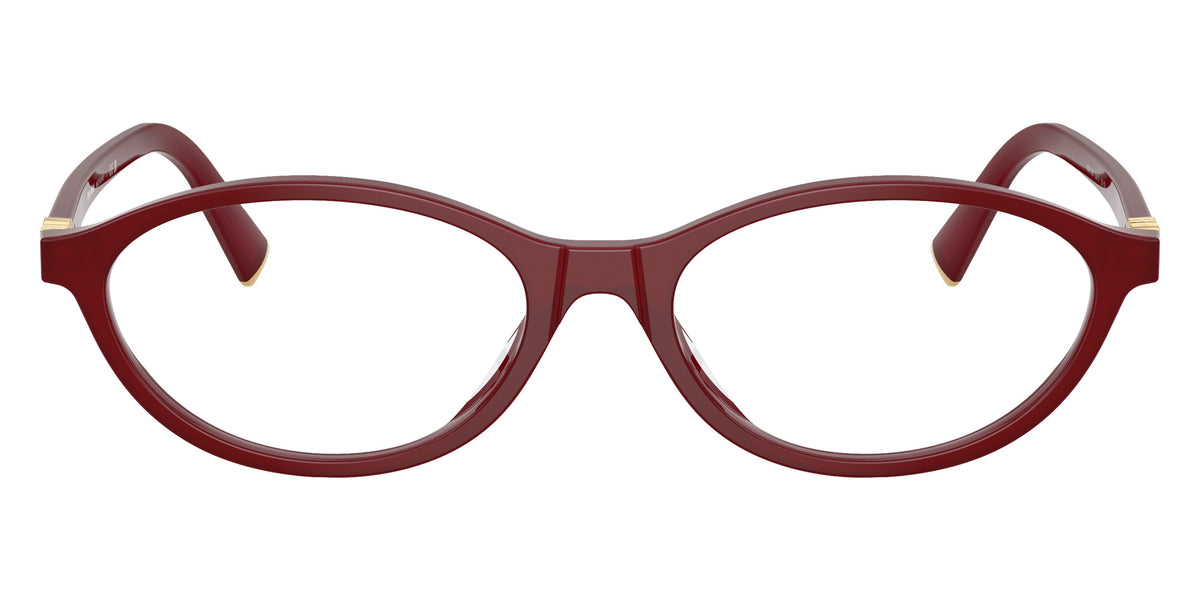 Miu Miu® MU 09XV Eyeglasses MU 09XV 21I1O1 53 - Opal Burgundy