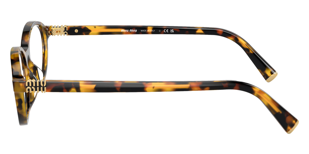 Miu Miu® MU 09XV Eyeglasses MU 09XV VAU1O1 53 - Honey Havana