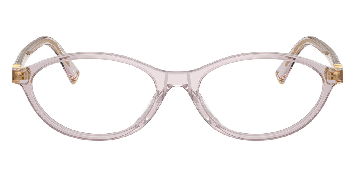 Miu Miu® MU 09XVF Eyeglasses MU 09XVF 12W1O1 55 - Transparent Mauve