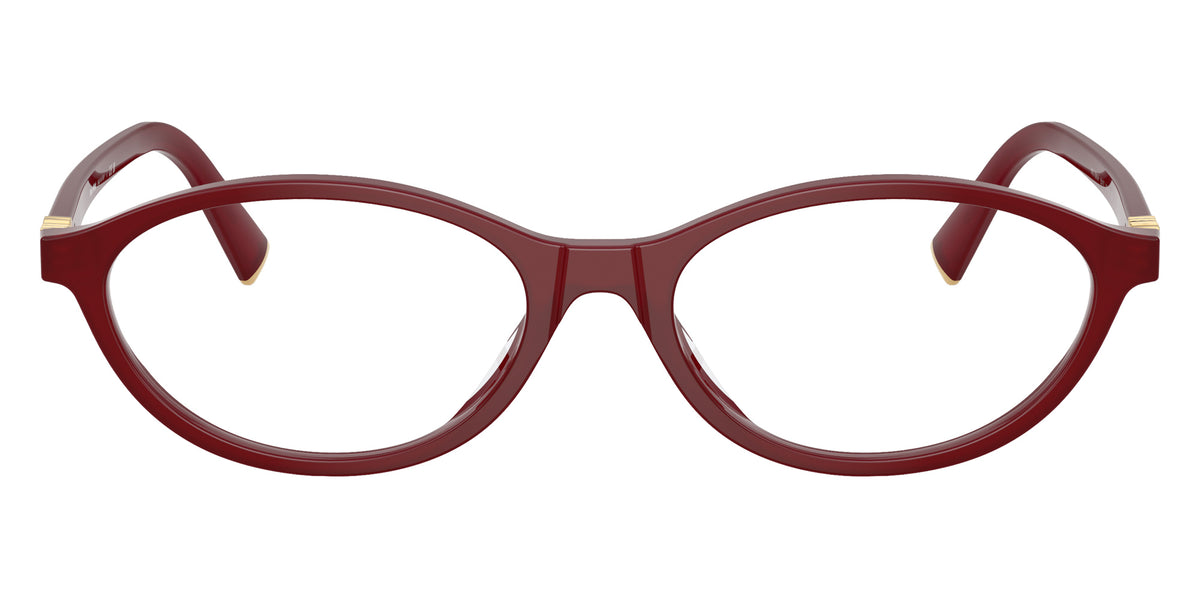 Miu Miu® MU 09XVF Eyeglasses MU 09XVF 21I1O1 55 - Opal Burgundy