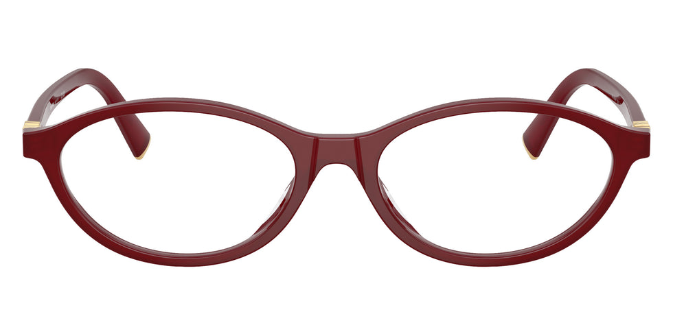 Miu Miu® MU 09XVF Eyeglasses MU 09XVF 21I1O1 55 - Opal Burgundy