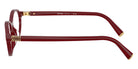 Miu Miu® MU 09XVF Eyeglasses MU 09XVF 21I1O1 55 - Opal Burgundy