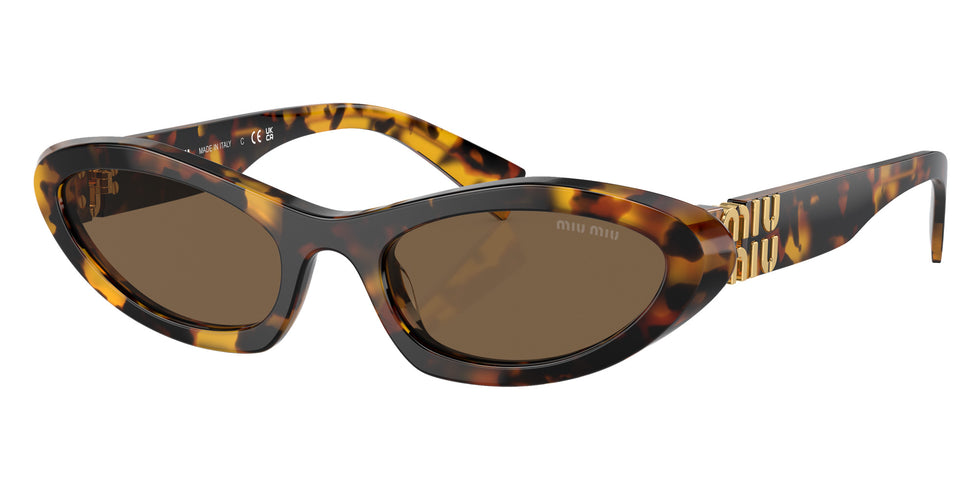 Miu Miu® MU 09YS Sunglasses MU 09YS VAU06B 54 - Honey Havana
