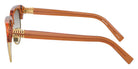 Miu Miu® MU 09ZS Sunglasses MU 09ZS 15T8K1 57 - Caramel
