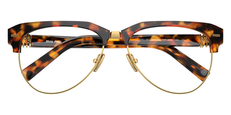 Miu Miu® MU 09ZS Sunglasses MU 09ZS 19P08N 57 - Cork Trotoise