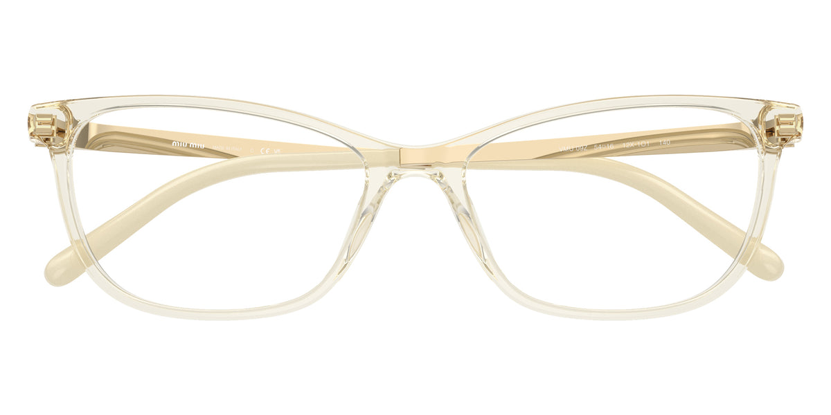 Miu Miu® MU 09ZV Eyeglasses MU 09ZV 12X1O1 54 - Champagne
