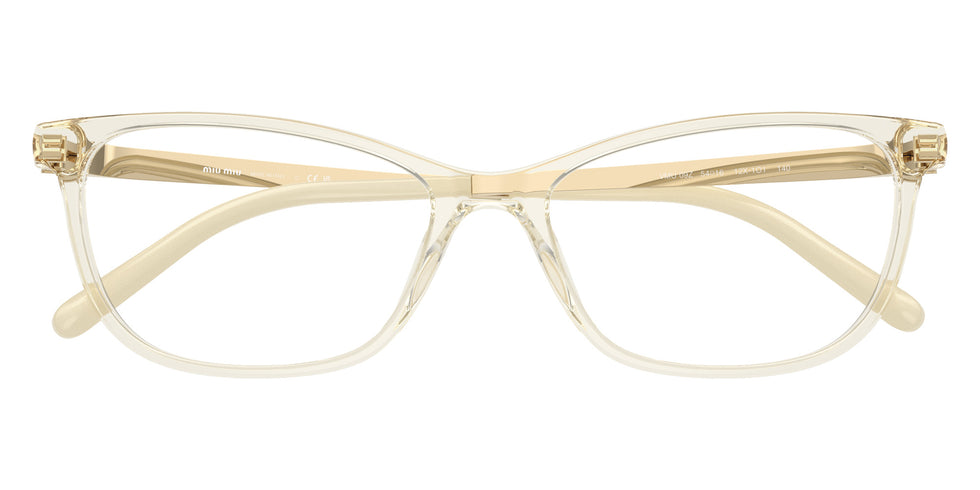 Miu Miu® MU 09ZV Eyeglasses MU 09ZV 12X1O1 54 - Champagne