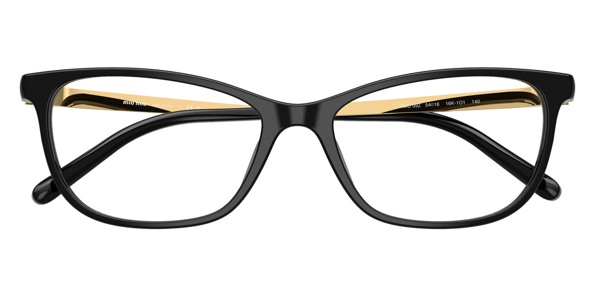 Miu Miu® MU 09ZV Eyeglasses MU 09ZV 16K1O1 54 - Black