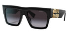 Miu Miu® MU 10WS Sunglasses MU 10WS 1AB5D1 55 - Black