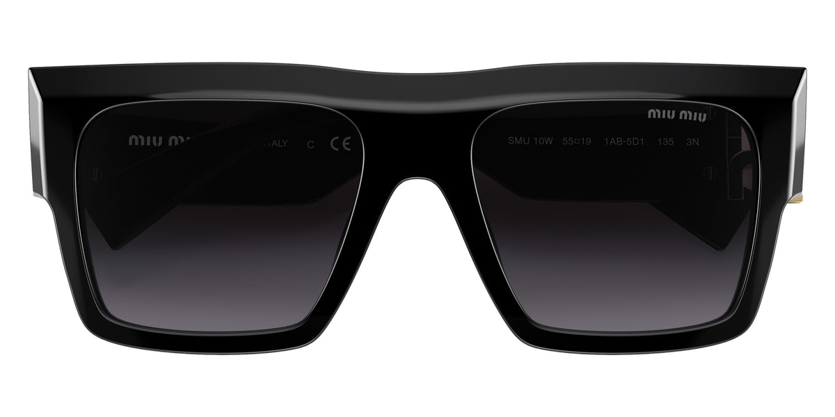 Miu Miu® MU 10WS Sunglasses MU 10WS 1AB5D1 55 - Black