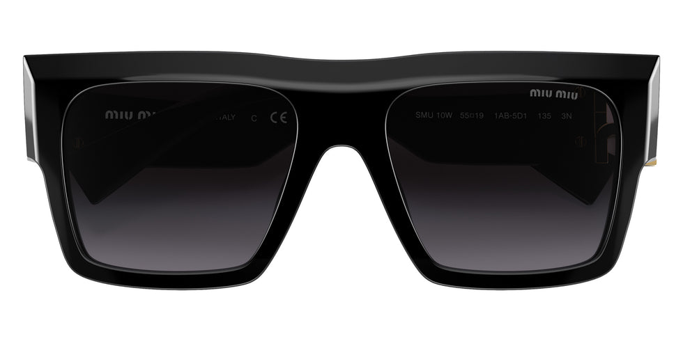 Miu Miu® MU 10WS Sunglasses MU 10WS 1AB5D1 55 - Black