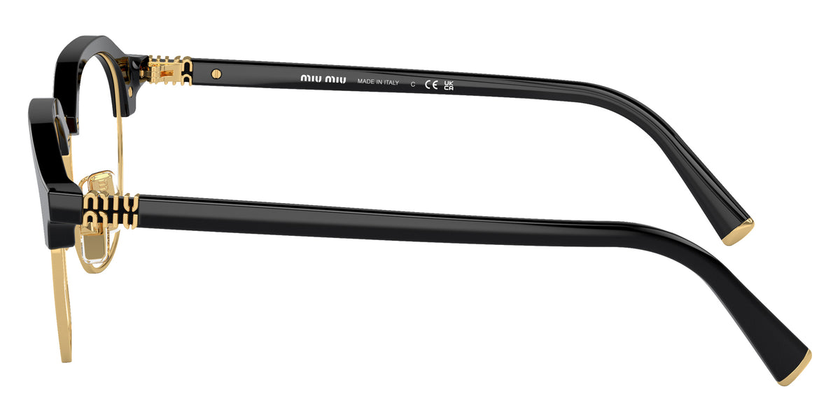 Miu Miu® MU 10XV Eyeglasses MU 10XV 16K1O1 50 - Black