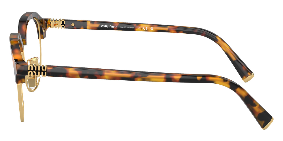 Miu Miu® MU 10XV Eyeglasses MU 10XV VAU1O1 50 - Honey Havana