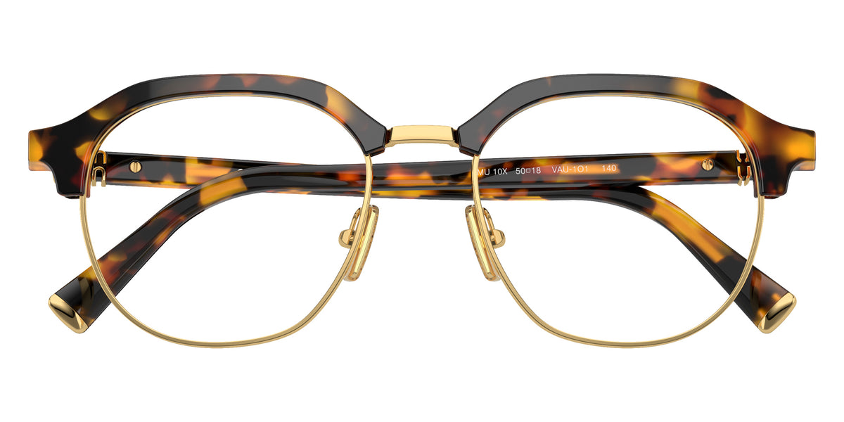 Miu Miu® MU 10XV Eyeglasses MU 10XV VAU1O1 50 - Honey Havana