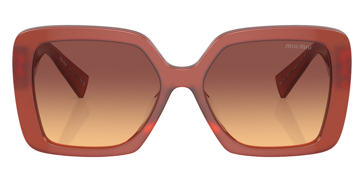 Miu Miu® MU 10YS Sunglasses MU 10YS 10M07P 56 - Cognac Opal