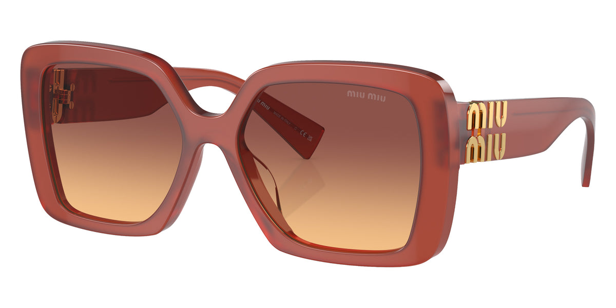 Miu Miu® MU 10YS Sunglasses MU 10YS 10M07P 56 - Cognac Opal
