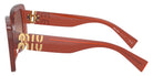 Miu Miu® MU 10YS Sunglasses MU 10YS 10M07P 56 - Cognac Opal