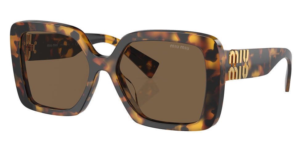 Miu Miu® MU 10YS Sunglasses MU 10YS VAU06B 56 - Honey Havana