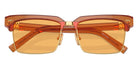 Miu Miu® MU 10ZS Sunglasses MU 10ZS 15T0B7 54 - Caramel Transparent