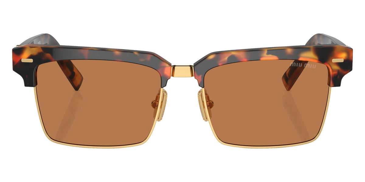 Miu Miu® MU 10ZS Sunglasses MU 10ZS 19P2Z1 54 - Light Havana