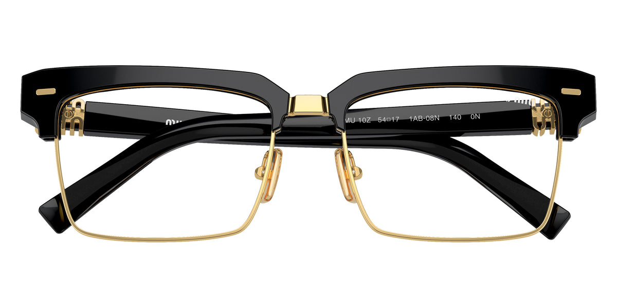 Miu Miu® MU 10ZS Sunglasses MU 10ZS 1AB08N 54 - Black