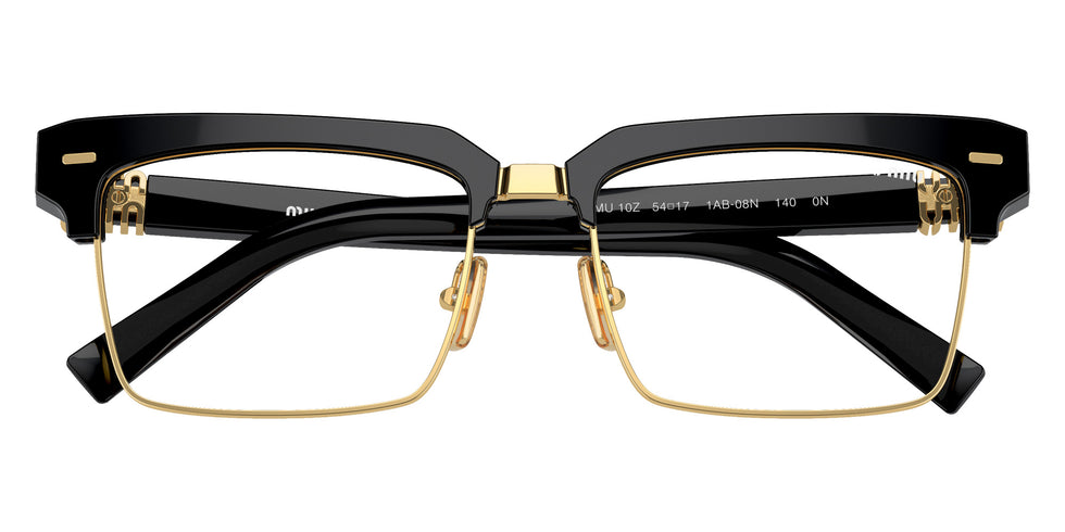 Miu Miu® MU 10ZS Sunglasses MU 10ZS 1AB08N 54 - Black