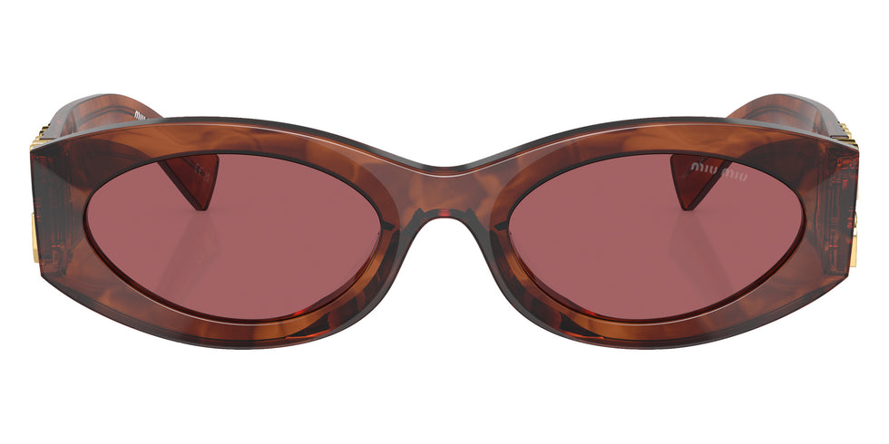 Miu Miu® MU 11WS Sunglasses MU 11WS 11Q08S 54 - Striped Tobacco