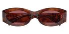 Miu Miu® MU 11WS Sunglasses MU 11WS 11Q08S 54 - Striped Tobacco