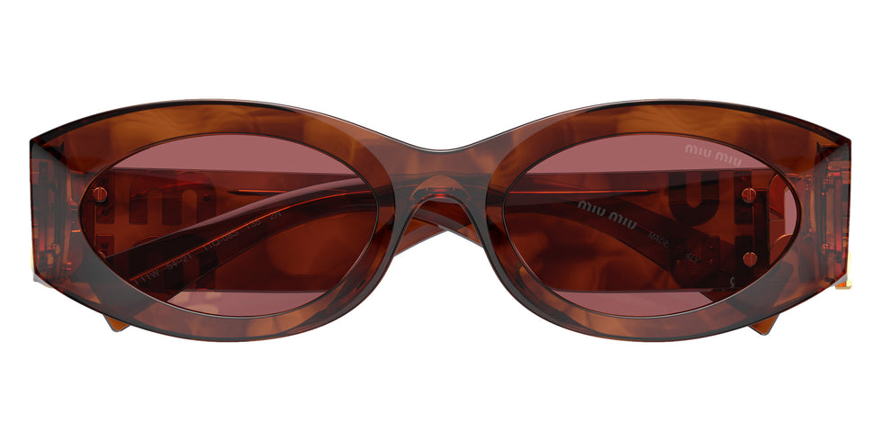 Miu Miu® MU 11WS Sunglasses MU 11WS 11Q08S 54 - Striped Tobacco