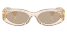 Miu Miu® MU 11WS Sunglasses MU 11WS 11T40F 54 - Sand Transparent