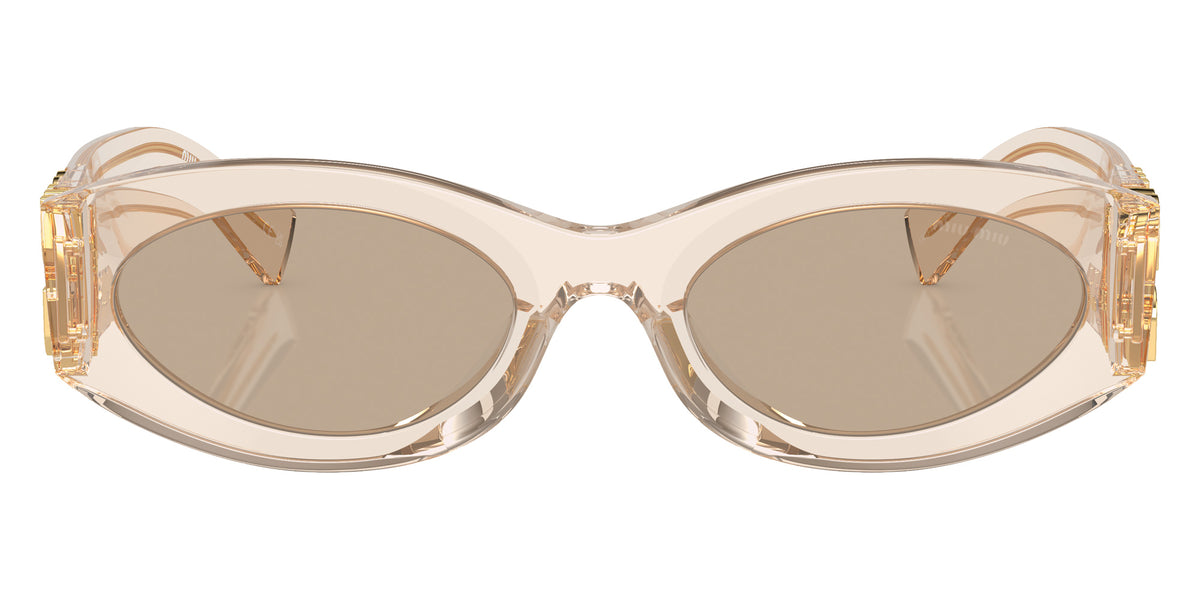 Miu Miu® MU 11WS Sunglasses MU 11WS 11T40F 54 - Sand Transparent