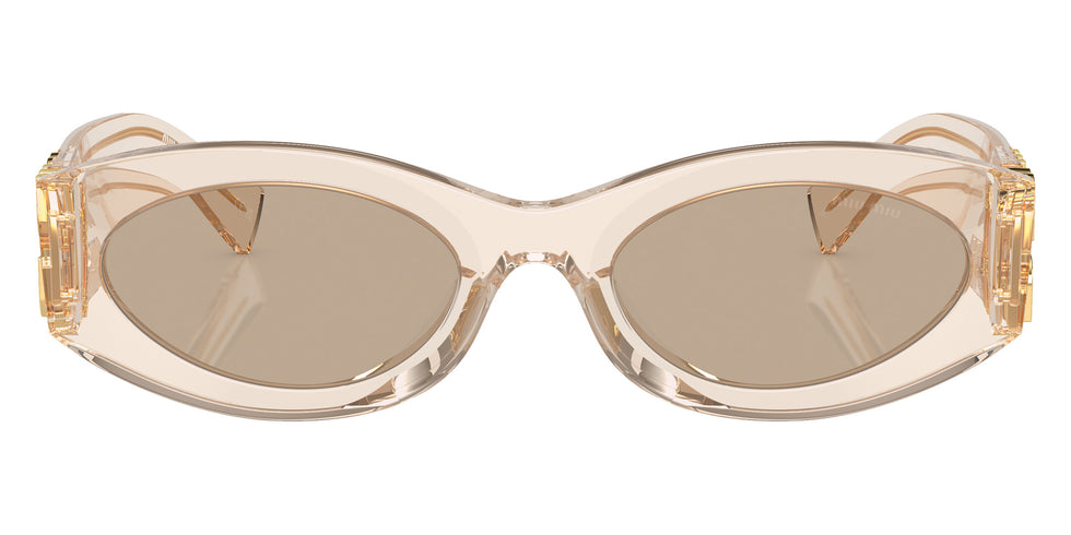 Miu Miu® MU 11WS Sunglasses MU 11WS 11T40F 54 - Sand Transparent