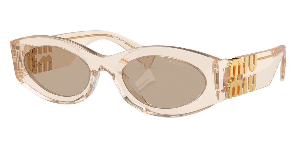 Miu Miu® MU 11WS Sunglasses MU 11WS 11T40F 54 - Sand Transparent