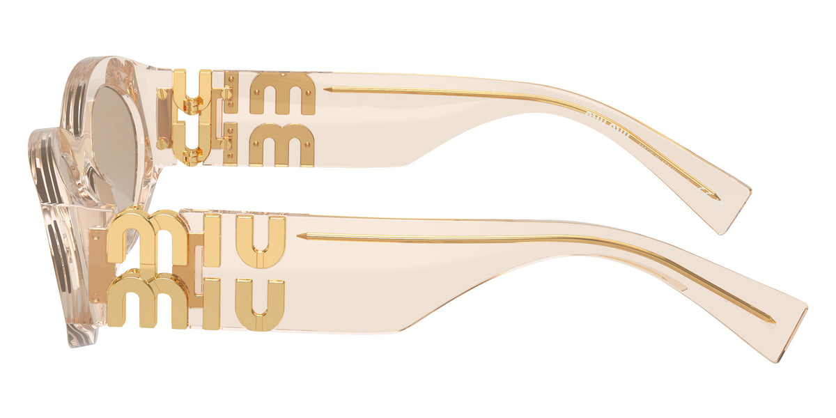 Miu Miu® MU 11WS Sunglasses MU 11WS 11T40F 54 - Sand Transparent