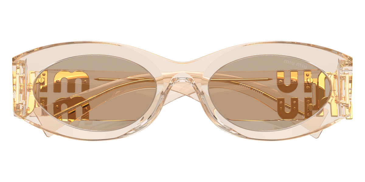 Miu Miu® MU 11WS Sunglasses MU 11WS 11T40F 54 - Sand Transparent