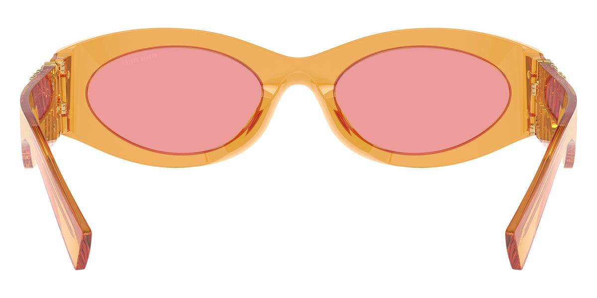 Miu Miu® MU 11WS Sunglasses MU 11WS 12T1D0 54 - Orange Trasparent