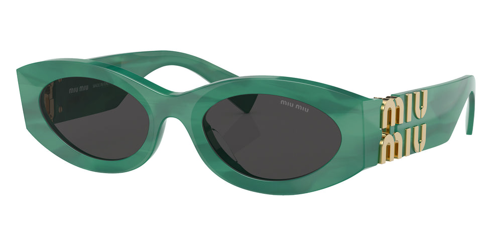 Miu Miu® MU 11WS Sunglasses MU 11WS 15H5S0 54 - Green