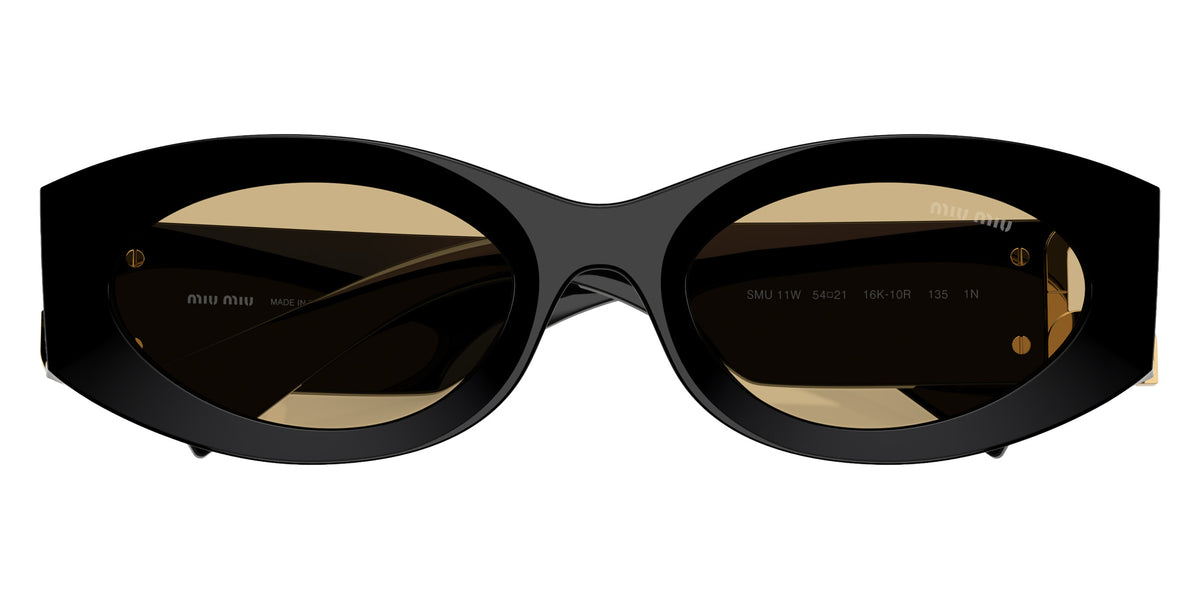 Miu Miu® MU 11WS Sunglasses MU 11WS 16K10R 54 - Black