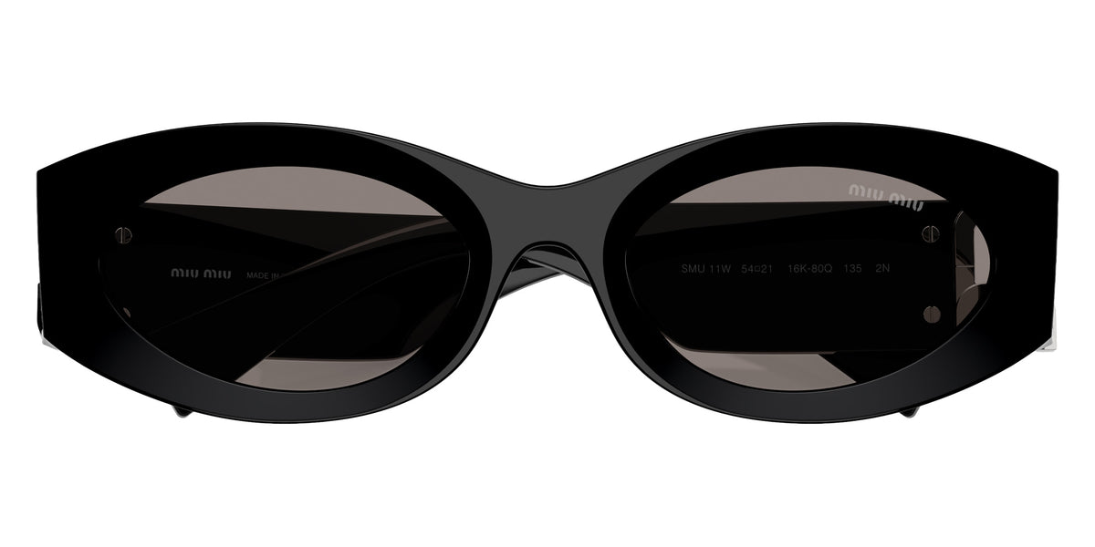 Miu Miu® MU 11WS Sunglasses MU 11WS 16K80Q 54 - Black