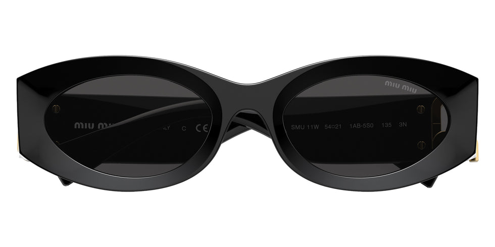 Miu Miu® MU 11WS Sunglasses MU 11WS 1AB5S0 54 - Black