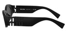 Miu Miu® MU 11WS Sunglasses MU 11WS 1BO5S0 54 - Matte Black
