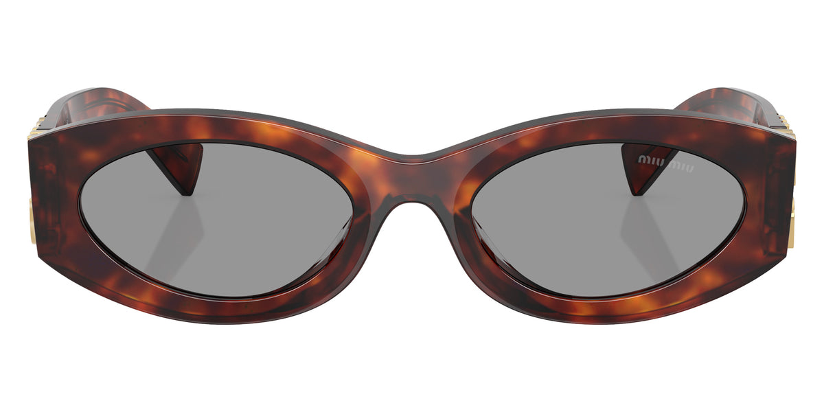 Miu Miu® MU 11WS Sunglasses MU 11WS 21C40O 54 - Mahogany Havana
