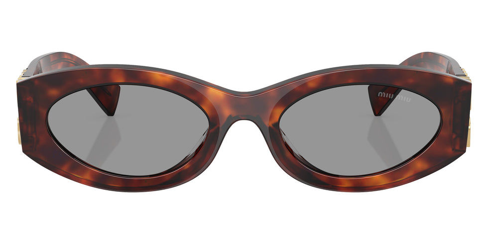 Miu Miu® MU 11WS Sunglasses MU 11WS 21C40O 54 - Mahogany Havana