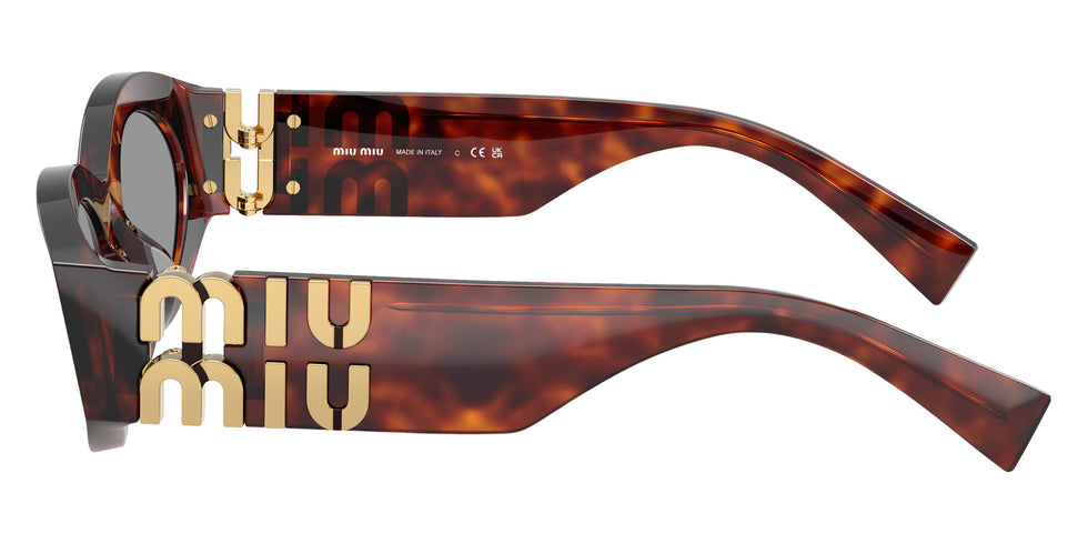 Miu Miu® MU 11WS Sunglasses MU 11WS 21C40O 54 - Mahogany Havana