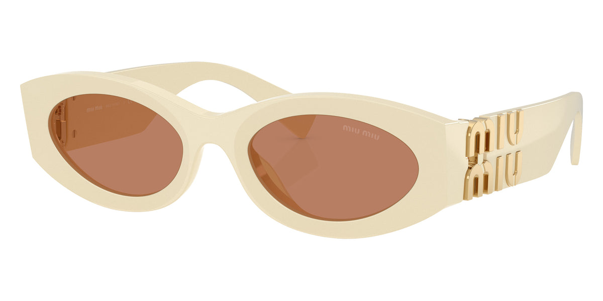 Miu Miu® MU 11WS Sunglasses MU 11WS 21D90Q 54 - Milk